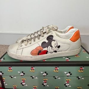 Distressed Gucci Sneakers